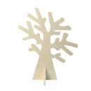 Schmuckbaum Holz braun - Dekorativer Schmuckständer für Halsketten, Ohrringe,...