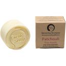 Festes Bio Shampoo - Arganöl & Patchouli Duft - 60g Vegan, Palmölfrei, Handge...