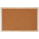 Rechteckige Kork Pinnwand - Termine und Wichtiges auf einen Blick - Hochwerti...