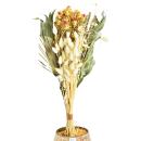 Trockenblumenstrauss aus Naturmaterial – bunt, 55 cm lang – stilvolle, vielse...