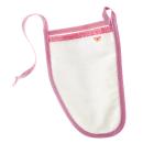 Peelinghandschuh Pink Butterfly – Sanftes Körperpeeling für Gesicht & Körper,...