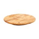 Olivenholz Drehteller Servierplatte - Handarbeit Made in Italy - Ø 31x4cm - P...