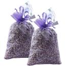 Duftsäckchen Lavendelblüten 2er-Set - Frischer Duft für Kleiderschrank & Wohn...
