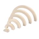 Holzdeko Regenbogen zum Aufstellen - 3D-Bastel-Deko für kreative Gestaltung &...