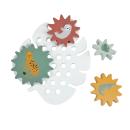 Lernspielzeug Tiere aus Holz - Pädagogisches Steckspiel für Kleinkinder - För...