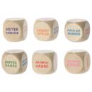 Entscheidungswürfel Job - Holzwürfel für das Büro - Zufallswürfel - lustiges ...