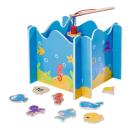 Angelspiel Holz 16-teilig - Lernspielzeug Motorik & Konzentration fördern - m...