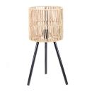 Vintage Stehleuchte Seil & Metall - Boho-Blickfang für luxuriöses Ambiente - ...