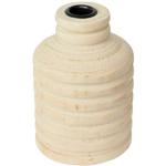 Paulowniaholz Kerzenständer braun – Edler Kerzenhalter extravaganter Form – R...