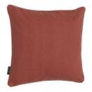 Deko-Kissen wasserabweisend, bequemes Outdoorkissen, terra, 50 x 50 x 10 cm