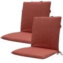 Gartenstuhlkissen 2er-Set Niederlehner - wasserabweisend, UV-Schutz, antibakt...