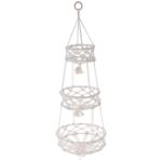 Pflanzenaufhänger Makramee geflochten - drei-stufig für Balkon & Innen - aus ...