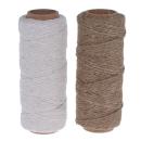 Deko Schnur 2er-Set - Basteln, Befestigen, Gestalten, Dekorieren, Gartenarbei...