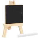 Mini-Tafel auf Staffelei aus Paulownia Holz – Kreidetafel zum Beschriften & A...
