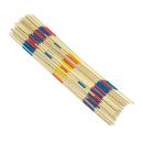 XL Mikado Geschicklichkeitsspiel - für die ganze Familie - 41 Holzstäbchen, 5...