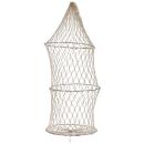 Deko Reuse - Fischernetz aus Sisal & Metall für maritimes Ambiente - umweltfr...