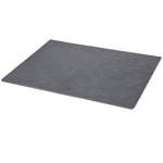 Servierplatte Schiefer - L 30x20cm - Robust, langlebig, edles Design - Für Kä...