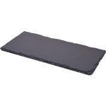 Dekotablett Schieferplatte - Serviertablett für Speisen & Deko - Robust, lang...