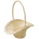 Streukorb aus Naturmaterial - Blumenkorb mit Henkel für Hochzeit & Ostern - C...