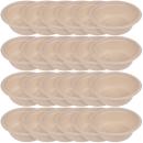 Zuckerrohr Schüsseln 24er-Set - Biologisch abbaubar & kompostierbar für Party...