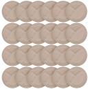 Zuckerrohr Teller rund 24er-Set - Biologisch abbaubar kompostierbar - 23cm Ø ...