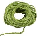 Juteschnur Grün - Feste Deko Kordel zum Basteln, Gestalten, Dekorieren, Verpa...