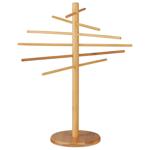 Nudeltrockner Bambus - Pastaständer für selbstgemachte frische Nudeln wie Spa...