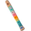 Peppa Wutz Holzflöte für Kinder - Bunte Spielzeugflöte mit 6 Löchern als Lern...