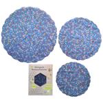 Bienenwachstücher 3er-Set - Frische Lebensmittel, nachhaltig & wiederverwendb...