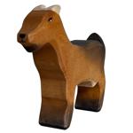 Holztier Ziege - Handgefertigt, nachhaltig & mit Bio-Ölen poliert - 10x8x2.5c...