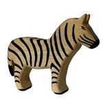 Holztier Zebra handgefertigt aus nachhaltiger Forstwirtschaft - fantasievolle...