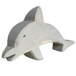 Holztier Delfin - Handgefertigt aus Linde mit Bio-Ölen poliert - Nachhaltige ...