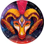 Sternzeichen Holz Puzzle Widder - Entspannung, Gedächtnistraining & Geschenki...