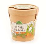 Karotten Anzucht-Set "Möhrchen aus dem Becher" - Komplettes Pflanzset mit Saa...