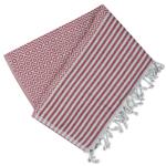 Hamamtuch aus reiner Baumwolle - Handgefertigt, hautfreundlich, kuschelweich ...