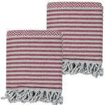 2er-Set Hamamtuch - Handgefertigt, kuschelweich & hautfreundlich, für Wellnes...