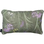 Bequemes Deko-Kissen Outdoor, Blumenmuster grün, 30 x 50 x 10 cm, wetterfest,...