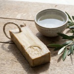 Authentische Aleppo Seife 200g mit Kordel, Lorbeeröl 3%: Naturseife handgefer...