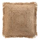Jute Kissenhülle Ethno-Stil - Dekoration für Sofa, Lounge, Bett - Baumwoll-Rü...