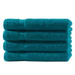 4er-Set Gästetücher 30x50cm - 100% luxuriöse Baumwolle Petrol - Kuschelweich,...