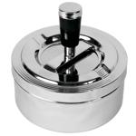 Aschenbecher Metall - Mit Drehfunktion schliesst Asche & Gerüche ein - Verchr...