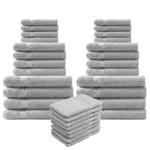 32-teiliges Frottee Handtuch-Set - Flauschig weich, saugstark & langlebig - 1...