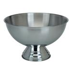 Champagnerkühler Edelstahl mit Standfuss - Edle Sektschale für Sekt & Wein - ...