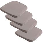 Stuhlkissen Outdoor 4er-Set - Bequeme Sitzkissen für Garten & Esszimmer - UV-...