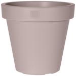 Blumentopf rund braun-grau - Pflanztopf 100% recycelbar - Ø 30cm - Polypropyl...