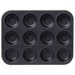 Muffin-Backform für 12 Muffins - Antihaftbeschichtet & PFOA-frei - 35,5 x 26,...