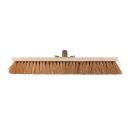 Besenkopf Kokosfaser-Borsten 60cm - Schnelles Kehren für Haus & Hof - Stielha...