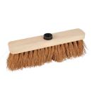 Besenkopf aus Holz mit Kokos-Borsten - 29 cm Bürstenkopf für Haus & Hof - Ide...