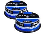 DVD+R Double Layer Rohlinge 2er-Set 25er-Spindel - 8,5 GB Speicher für überla...