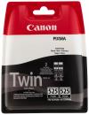 Canon Original Tintenpatronen Twinpack PGI-525PGBK - Hochwertige Tinte, 2x 19...